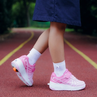 Black Friday - Отстъпки Детски спортни обувки  розови от еко кожа и текстилен материал  Giana Промоция