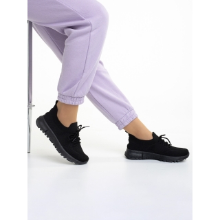 Love Sales - Отстъпки Дамски спортни обувки  черни  от текстилен материал  Dasa Промоция