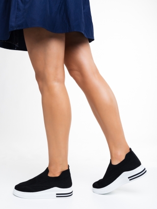 Women's Month - Отстъпки Дамски спортни обувки  черни  от текстилен материал  Rumiana Промоция