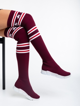 Winter Sale - Отстъпки Дамски спортни обувки грена от текстилен материал Alisa Промоция
