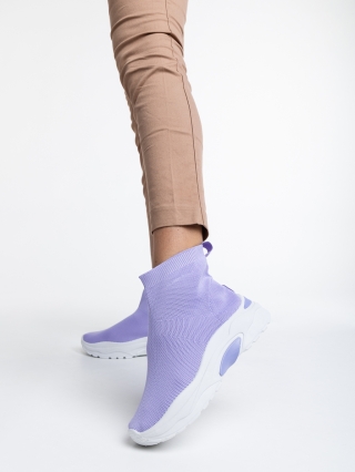 Easter Sale - Отстъпки Дамски спортни обувки лилави от текстилен материал Bedelia Промоция