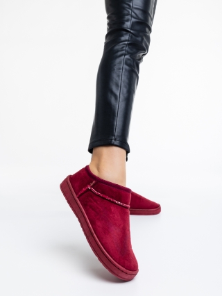 Winter Sale - Отстъпки Дамски чизми грена от текстилен материал Enna Промоция
