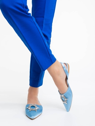 Love Sales - Отстъпки Дамски обувки сини от текстилен материал Jenita Промоция